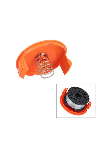 Mufunye Rc-100-p Yedek Makara Kapağı Yaylı Black Decker Afs Düzeltici 3 Adet İçin Uygun,budama Makası