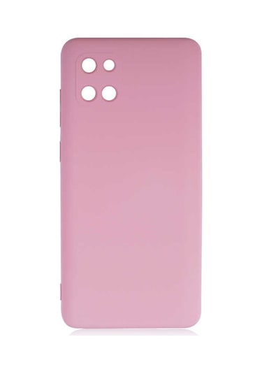 Rba Aksesuar Galaxy Uyumlu A81 Note 10 Lite Kılıf Rba Mara Lansman Kapak - Pembe Açık Pembe