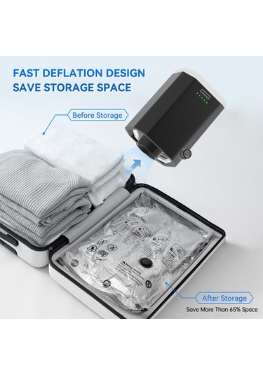 Yifomall "taşınabilir Şişirme Pompası - 6 Nozullu Kablosuz Şişirme & Emiş Cihazı"