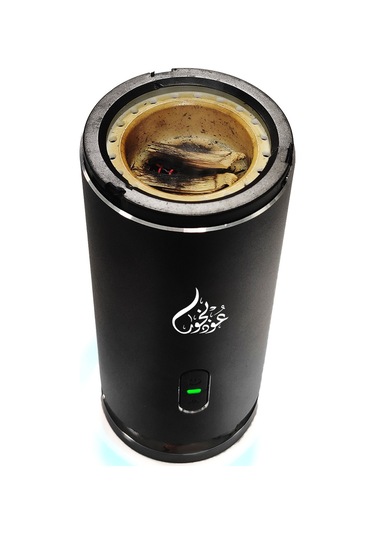 Reedark Usb Şarjlı Taşınabilir Koyu Siyah Orta Doğu Arap Stili Aromaterapi Lamba Elektrikli Kandanlık