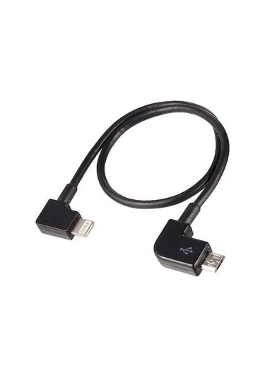 Willowhaven Djı Mavic Pro Spark İçin Micro Usb'dan Lightning Dönüştürücü Kablosu 27cm Esnek Dayanıklı