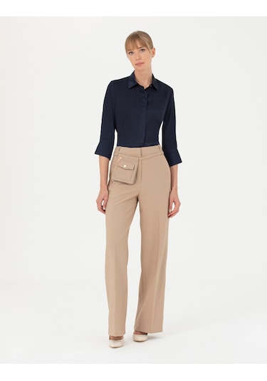 Pierre Cardin Kadın Bej Pantolon 50273084-vr011 Bej