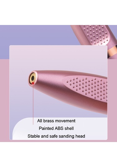 Sones Elektrikli Tırnak Cilası Çok Amaçlı Tırnak Cilası Çıkarıcı Kalem Tırnak Kalemtıraş Kırmızı