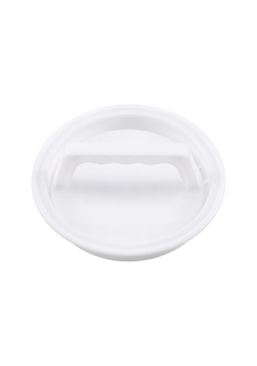 Sointeresting Hamburger Yapıcı Burger Pres Kalıbı Sebze Sığır Eti Pounder Mutfak Kalıbı El Sanatları Beyaz