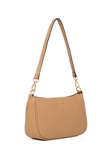 D85 Sand Çapraz Çanta Kadın Nıves Piumelli Milano Bag Kum