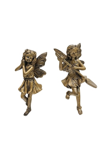 Homyl Ev Ofis Dekoru Için Çiçek Saksısı İçin 2 Parça Peri