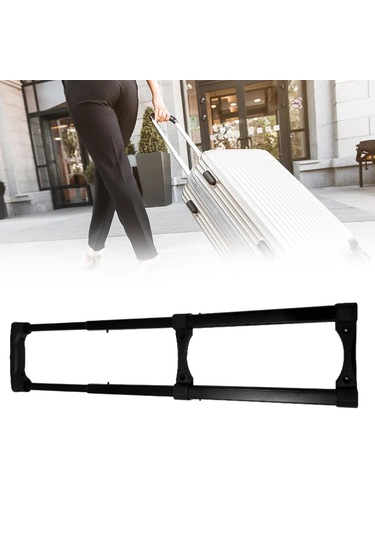 Homyl Bagaj Teleskopik Saplı Arabası Çantası İş 34cm-ila-80,5cm Siyah
