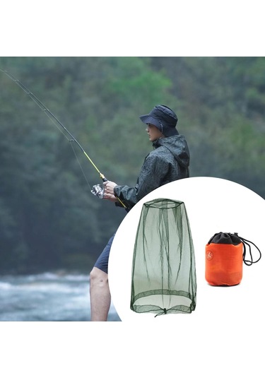 Suntek Bug Bee Yüz Mesh Kılıfı Taşıma Çantası Ile Seyahat Yeşil S