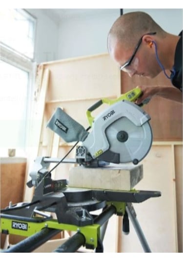 Ryobi EMS254L 2000 W 254 MM Lazerli Zıvanalı Gönye Testere