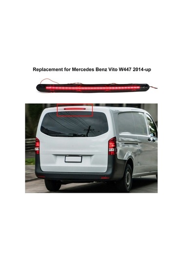 Ebitda Mercedes Benz Vito W447 Fren Lambası Değişimi A4479060800, A4479060700 Yüksek Montajlı Stop Lambası