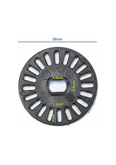 Kod Disk Plastik 20 Göz  Motor Hız Rpm Mesafe Ölçme Algılayıcı