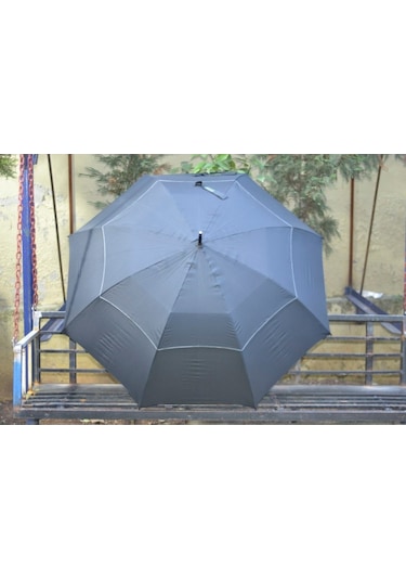 Bsm April A-252G Protokol Vale Unisex Şemsiyesi Siyah