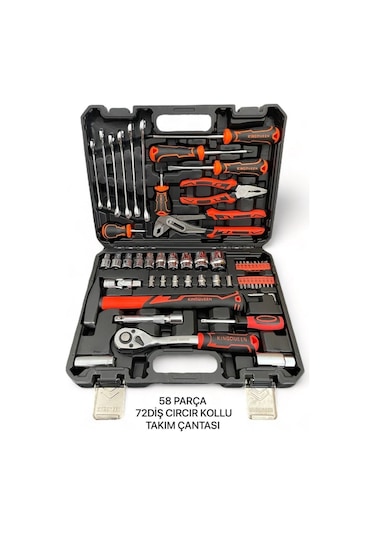 Melzohome Takım Çantsı 58 Parça Tamir Set