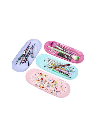 Paslanmaz Çelik Takı Tepsisi Masaüstü Saklama Tabağı Kozmetik Takı Tabağı Metal Tepsi Pembe