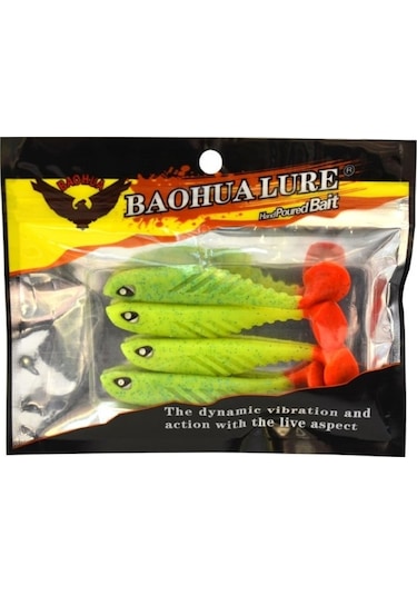 3557 Vıper Soft Serisi 8.5 Cm 4Lü Paket Silikon Yem