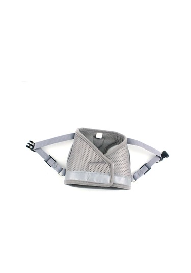 Geeroyoo Yumuşak Mesh Evcil Hayat Tasması - Ayarlanabilir, Reflektif, Köpek/kedi/tavşan İçin Gri, S Gri