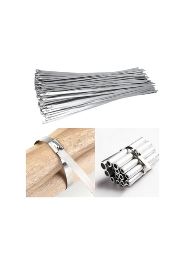 Homyl 100xmulti Amaçlı Paslanmaz Çelik Kablo Bağları 4.6x150mm