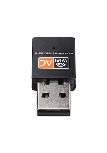 600 Mbps Usb Wifi Adaptörü Kablosuz İnternet Güçlendirici Tak Çalıştır Mini Dongle