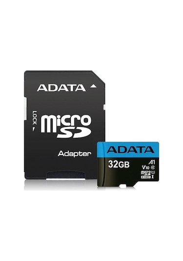 Adata Premier AUSDH32GUICL10A1-RA1 32 GB MicroSDHC Class 10 UHS-I Hafıza Kartı + Adaptör