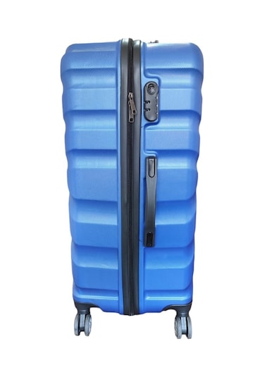 %100 Abs Kullanışlı Darbeye Dayanıklı Bavul&valiz Orta Boy Lacivert