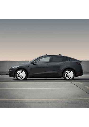 Haloblk Halodısc 2 X-factor -tesla Model Y - 19 İnç Aerodinamik Beyaz Jant Kapağı - 4 Adet