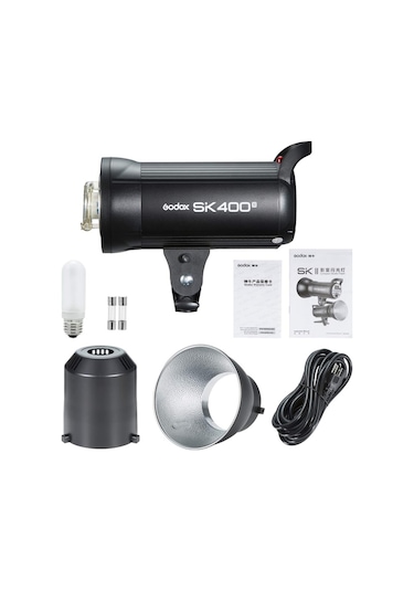 Godox SK400 II W/S 3'lü Stüdyo Softbox Paraflaş Seti