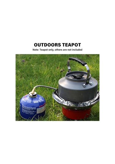 Reedark 1.1l Aluminium Çadır Çay Potu İle 2 Paslanmaz Çelik Bardak, Hafif Taşınabilir, Anti-askıntı, Outdoor Kamp Piknik İçin Diğer