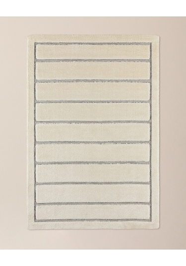 Madame Coco Foıson Halı - Krem - 80x300 Cm Ekru
