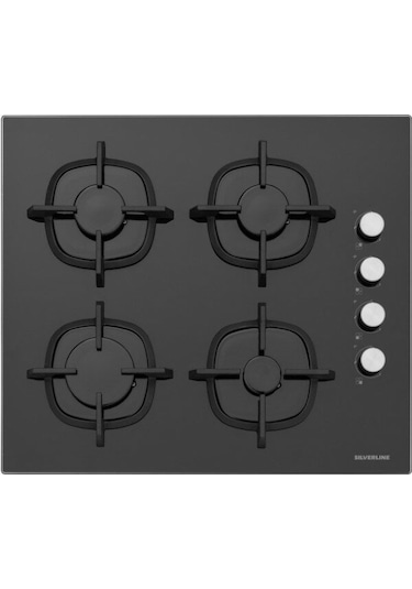 Silverline CS5343B01 60 CM Ankastre Ocak