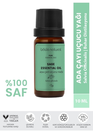 Bade Natural Adaçayı Uçucu Yağı 10 ML