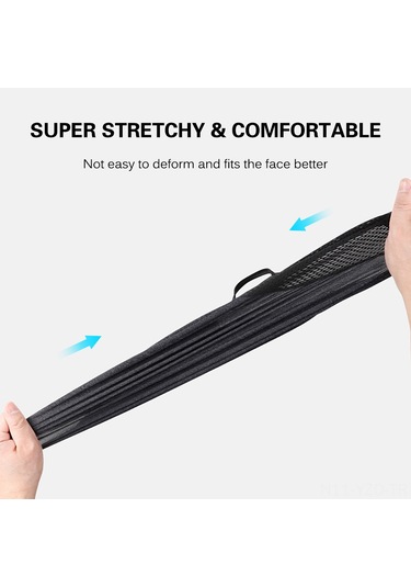 Yuntech01 Hızlı Kuruyan Ter Emici Nylon Yüz Maskesi - Spor, Koşu, Bisiklet İçin Konforlu Kulaklı Taban Siyah/gri Seçenekli Çok Renkli