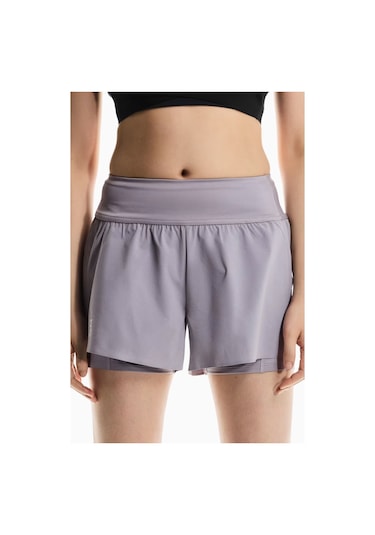 On Court Shorts Kadın Tenis Şortu Performans Tasarımı Mor