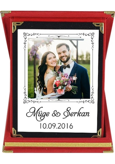 Evlilik Yıldönümü Hediyesi Fotoğraflı Kişiye Özel Hediye Seti