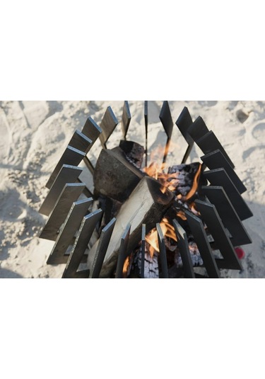 Mangal Modüler - Portatif Ateş Çukurları Taraklı