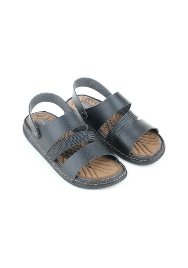 Gezer Yazlık Erkek Sandalet Terlik GT2YME.11651.00.010.0C Siyah