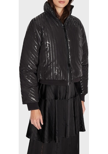 Armani Exchange Bayan Ceket 6ryb06 Yn1mz 02el Siyah
