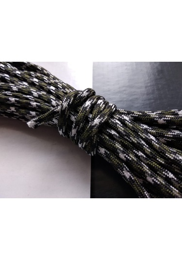 Paracord 550 Tipııı 4Mm 7 Çekirdek Paraşüt Ipi 5 Metre Çok Renkli