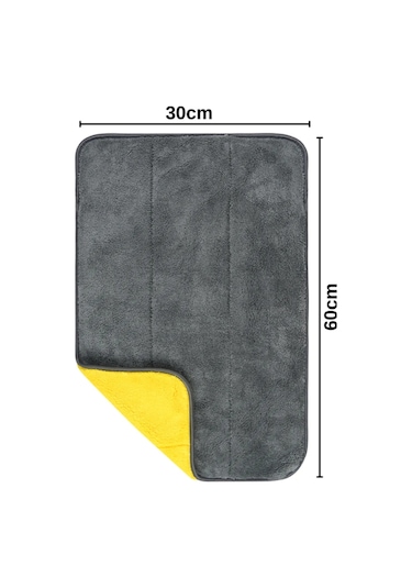 Yeşil Renk Mikrofiber Araç İç Dış Yıkama Temizleme Kurulama