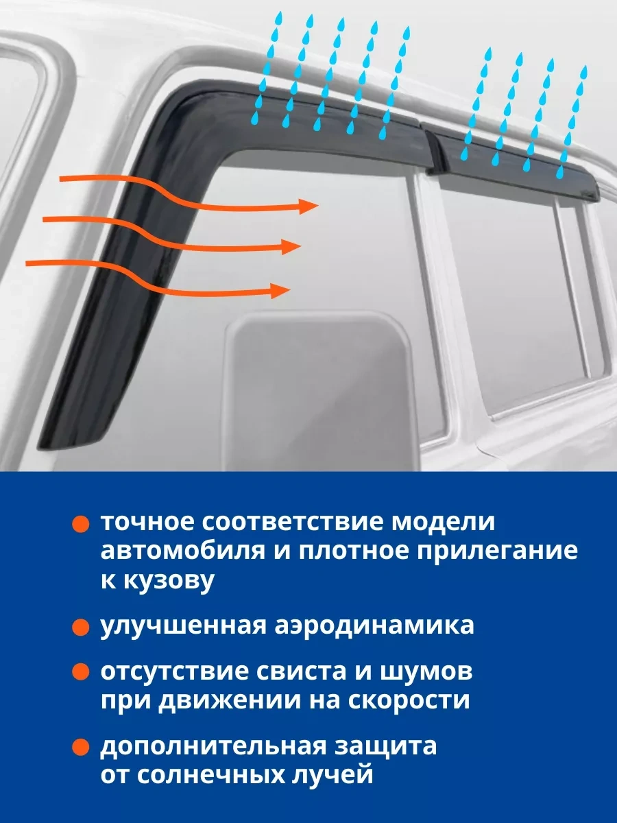 Azard Lada Vesta Sv Cross 2017 Ve Üzeri Station Wagon İçin Cam Deflektörleri 43363339