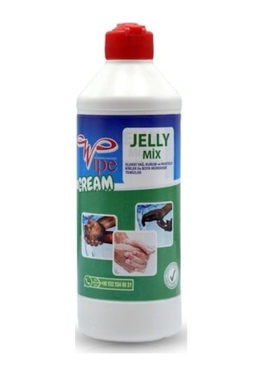 Wipe Jelly Mix Sıkma El Temizleme Kremi 500 G