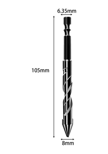 Lijinxu Magideal Seramik Beton Duvarcılık Için Eğri Uçlu Siyah 8 Mm