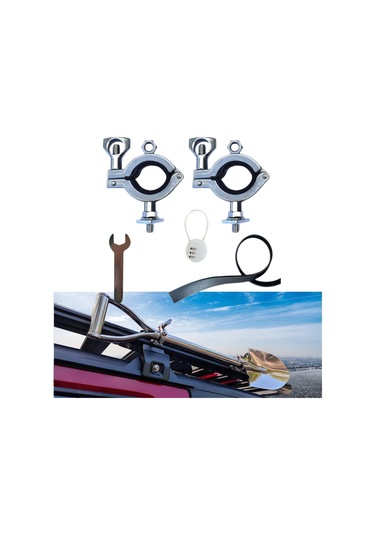 Suntek Kamp Yolculuğu Suv Için Tavan Rafı Kürek Montajlı