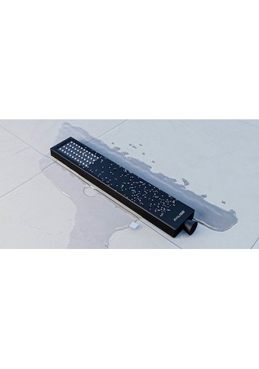 Fause Sürgülü Duş Seti Pirinç Başlık Siyah Kss102-b Siyah