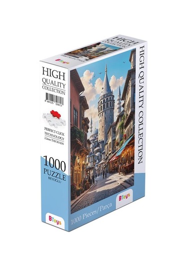 Btoys 1000 Parça Puzzle Beyoğlu 9018