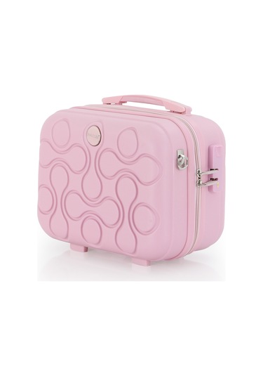 Mçs Polipropilen 3lü Valiz Seti Büyük & Kabin & Makyaj V376 S23sy1000053-set 00070 Pudra