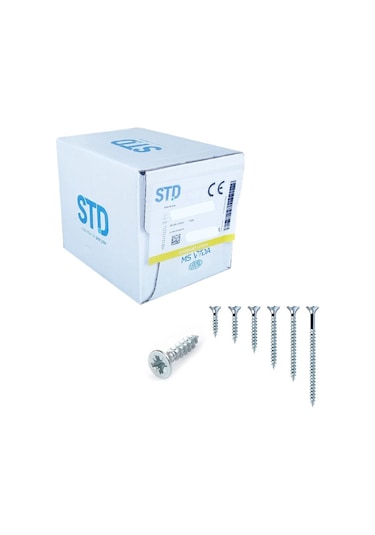 Std Sunta ve Ağaç Vidası 4X35 500 Adet