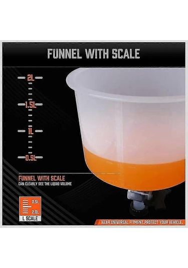 Dökülmeyen Radyatör Huni Seti Otomatik Soğutma Suyu Temizleme Kiti Radyatör Dökülmeyen Huni 15 Adet Vana Anahtarlı Antifriz Hunisi Diğer