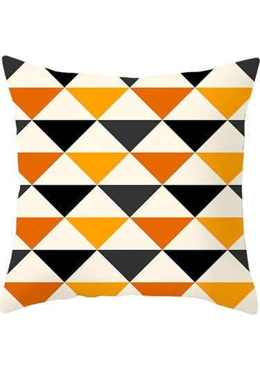 Karanlık Halloween Dekorasyon Kumaşı Yastık Kılıfı - Kuru Meyve Derisi Kadife, Ev/kahve Dükkanı, 45x45 Cm, Yastık İçi Hariç, Tpr184-39 Diğer Diğer