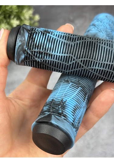 Homaland Trick Bisikleti Ve Bmx Scooter İçin Grip 374602797 Mavi