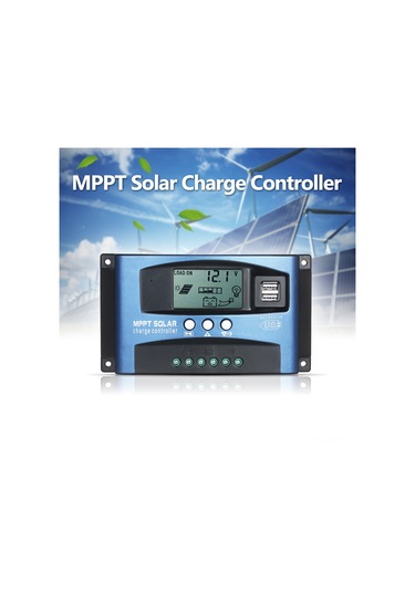 Monyee Güneş Enerji Kontrol Cihazı 30a 12v/24v Otomatik Tanıma 5v/2a Usb Çıkışı Lcd Ekranlı Şarj Regülatörü